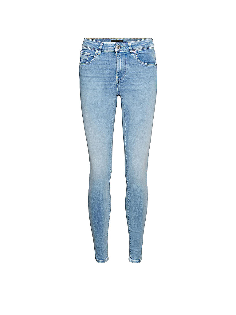 Vero Moda Jean Lux Mr Slim Light Blue Denim Women 4